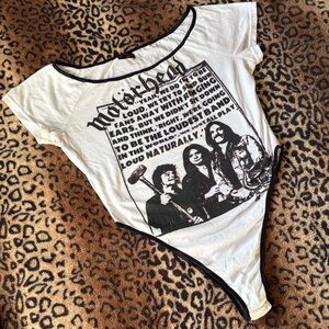 MOTÖRHEAD White Graphic Bodysuit